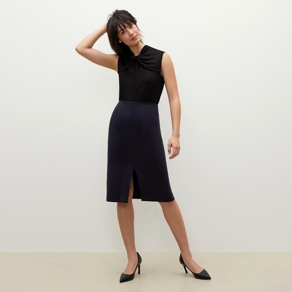 M.M.Lafleur | Greenpoint Skirt In Galaxy Blue